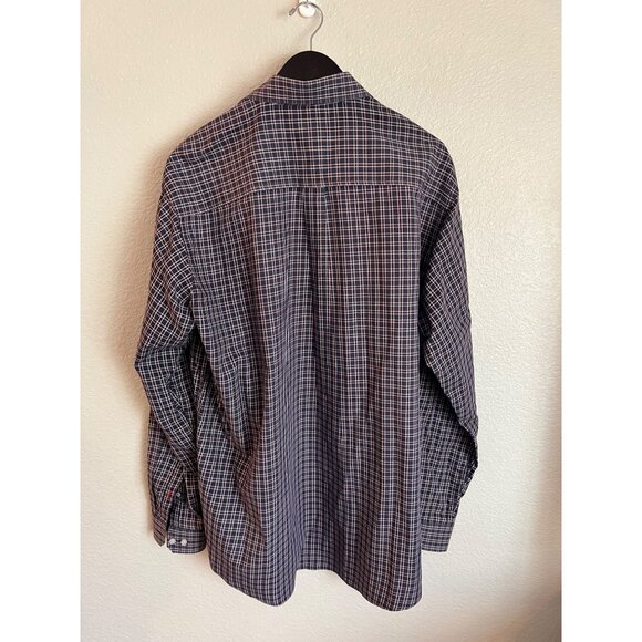 Cinch Striped Long Sleeve Button Up Shirt - Size XL - Picture 4 of 4